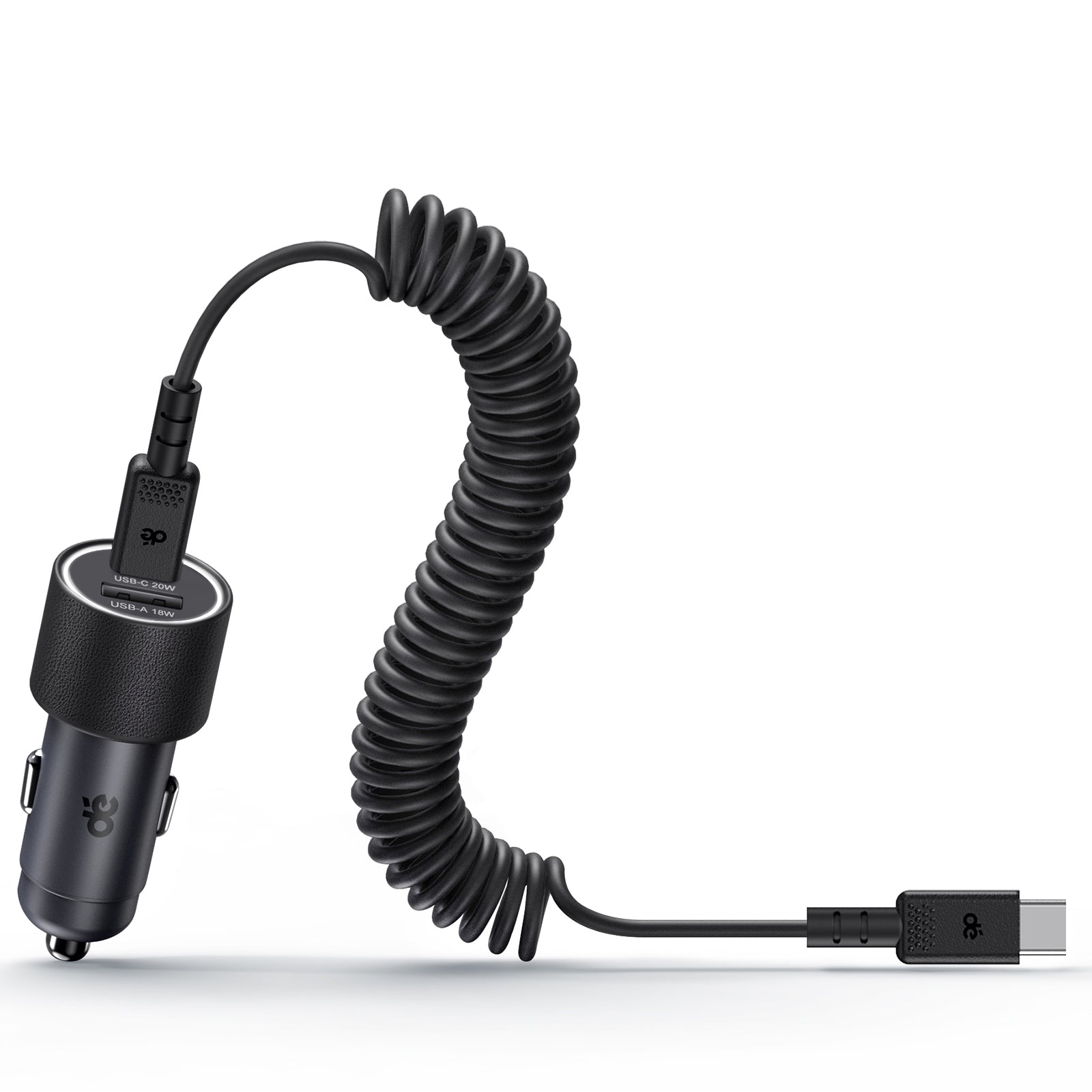  Coiled USB-C to Lightning Cable, Apple Carplay